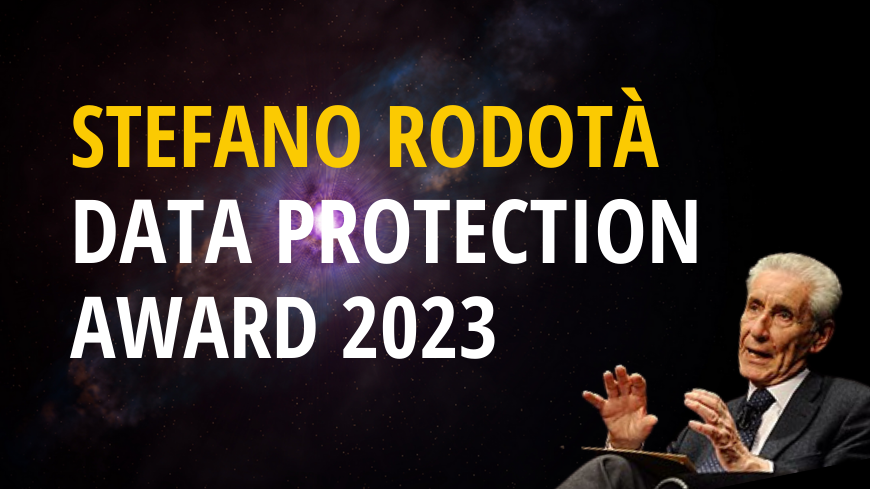 Apply for the 2023 Stefano Rodotà Award!