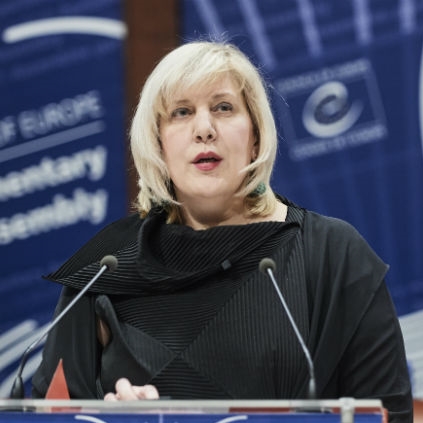 Dunja Mijatović, commissaire aux droits de l’homme, Conseil de l’Europe