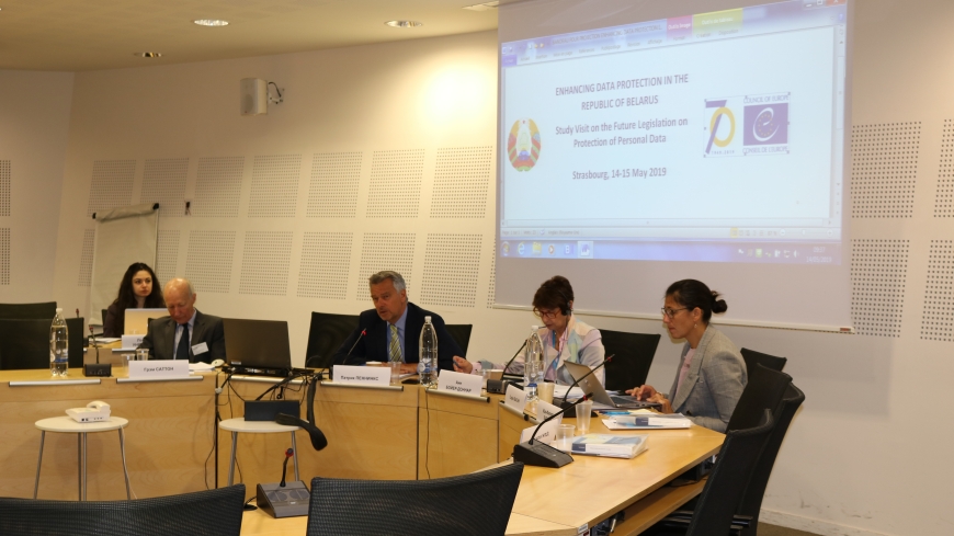 A high level study visit on the draft law on data protection of Belarus