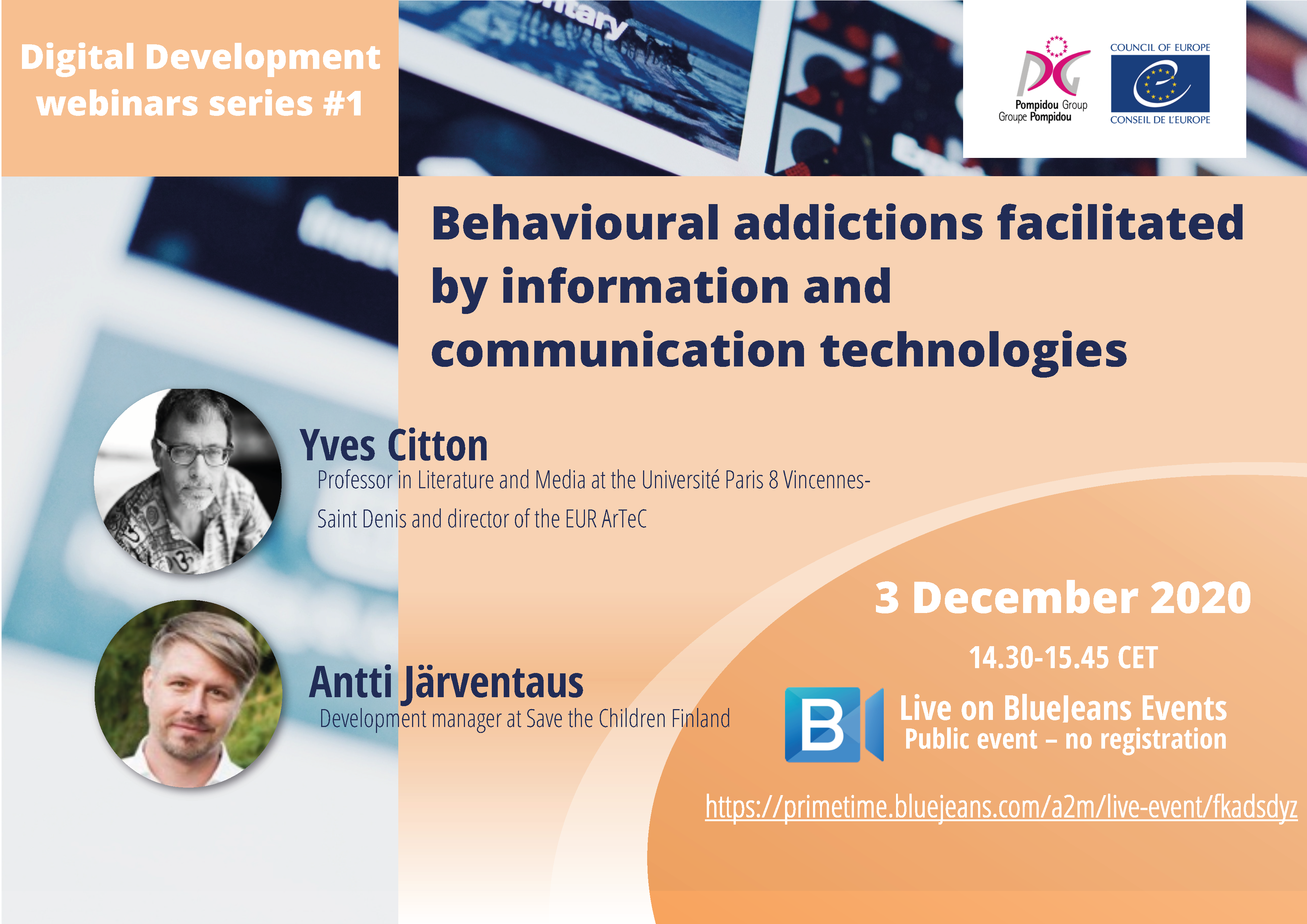 #01 - Behavioural addictions facilitated by information and communication technologies – risks and perspectives