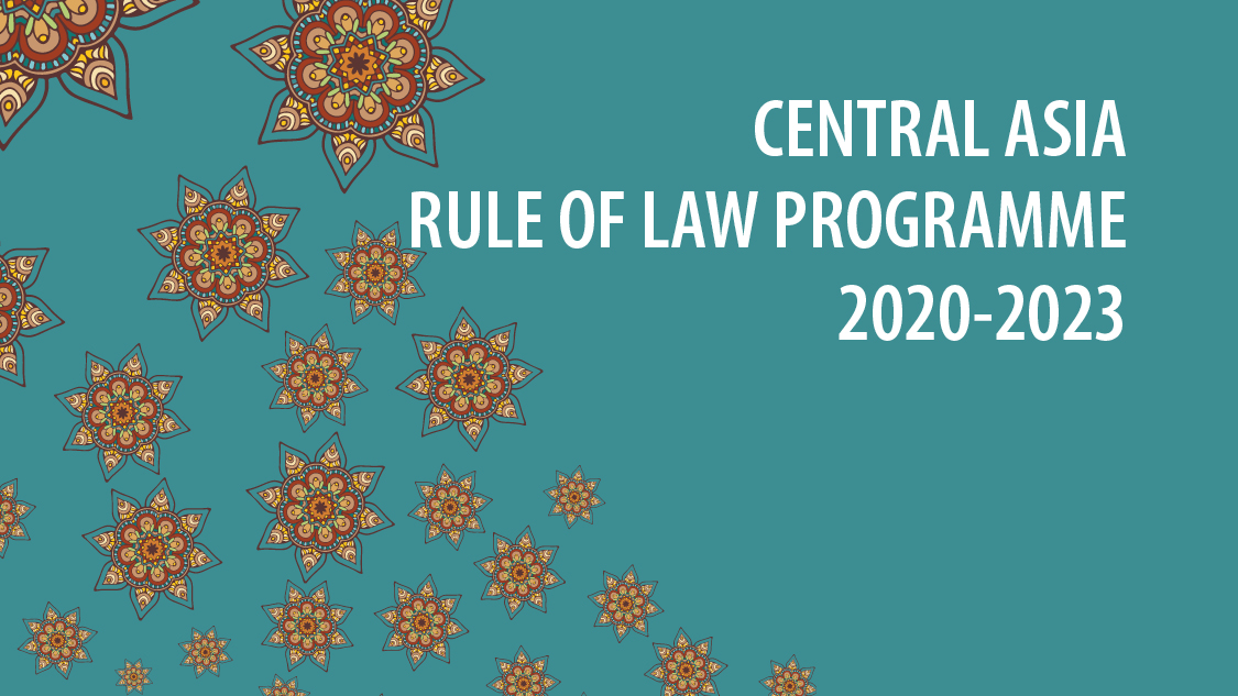 Programme pour l'État de droit en Asie centrale