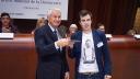 Thorbjørn Jagland et Roman Dobrokhotov, rédacteur en chef, The Insider, Fédération de Russie