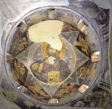 Eglise Notre-Dame-de-Ljeviska - Christ Pantocrator (vers 1310)