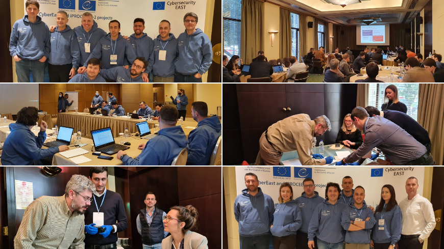 CyberEast and iProceeds-2 projects of the Council of Europe in partnership with CybersecurityEast project organised a Cyber Exercise for East and South-East European countries